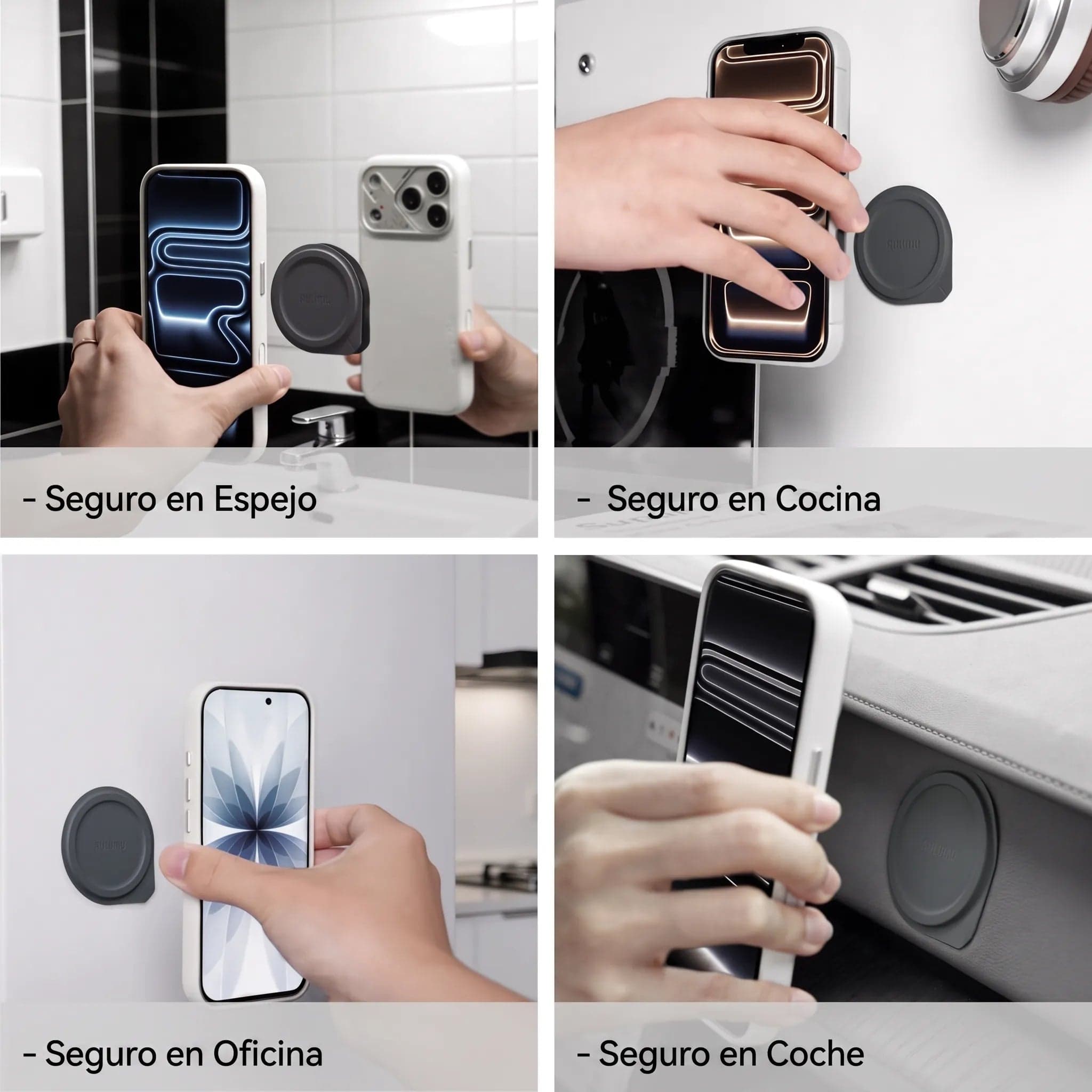 Aulumu AC01 Mag Pad Soporte Magnético Adhesivo Para Celular