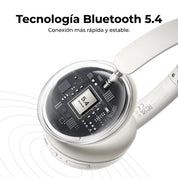 UGREEN audífonos Studio Max2 Bluetooth 5.4 con 80 horas de batería - White