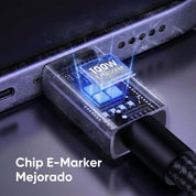 UGREEN cable USB-C a USB-C 5A 1M 100W PD carga rápida y datos