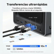 UGREEN NASync DXP4800 Plus - NAS 4 bahías 10GbE para creadores