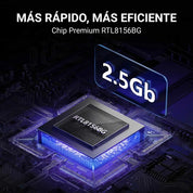 UGREEN adaptador USB 3.0 a Ethernet 2.5G RJ45 CM648 internet rápido