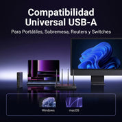 UGREEN adaptador USB 3.0 a Ethernet 2.5G RJ45 CM648 internet rápido