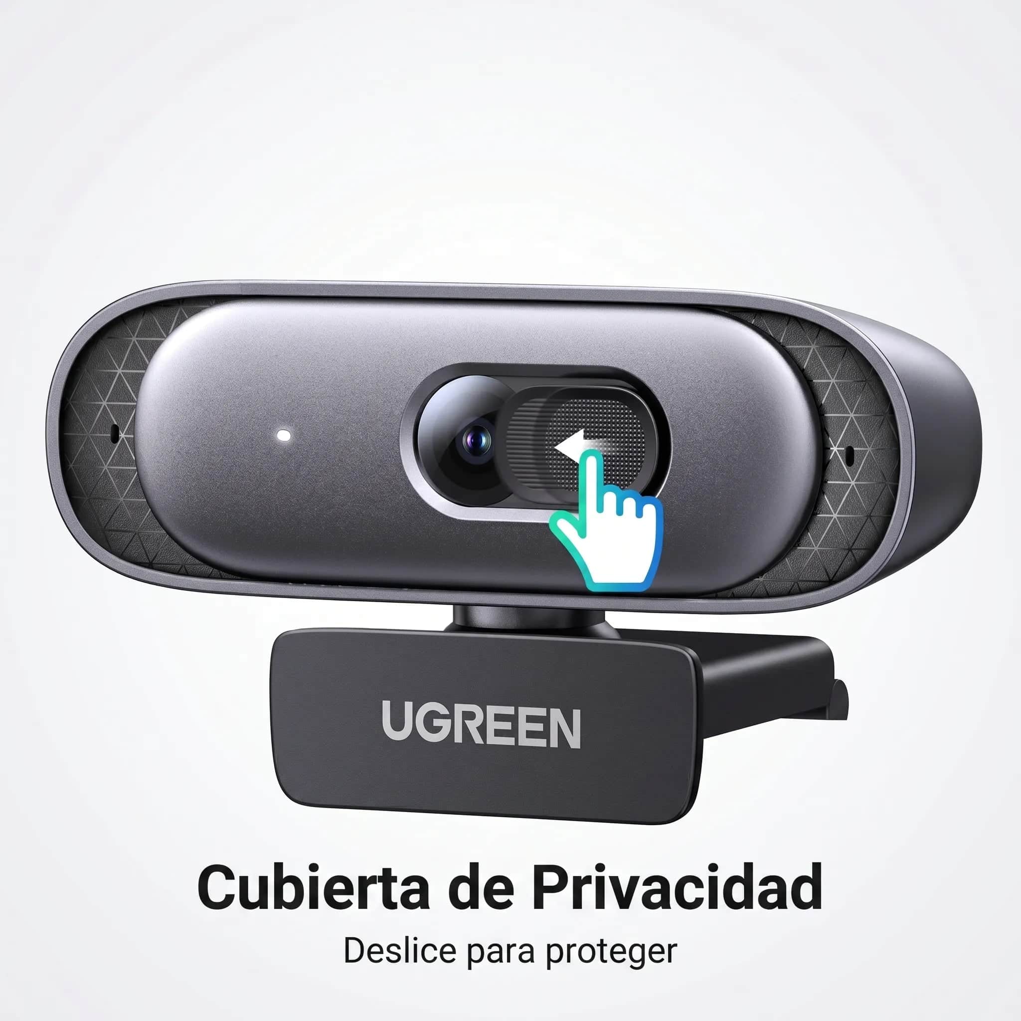 UGREEN webcam 2K 30FPS con micrófono para videollamadas y streaming