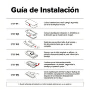 Protector de Pantalla Vidrio Ringke Galaxy A57 (2 UND)