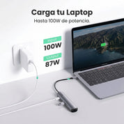 UGREEN 5-IN-1 USB-C Hub (4K@60Hz HDMI, RJ45 Ethernet)
