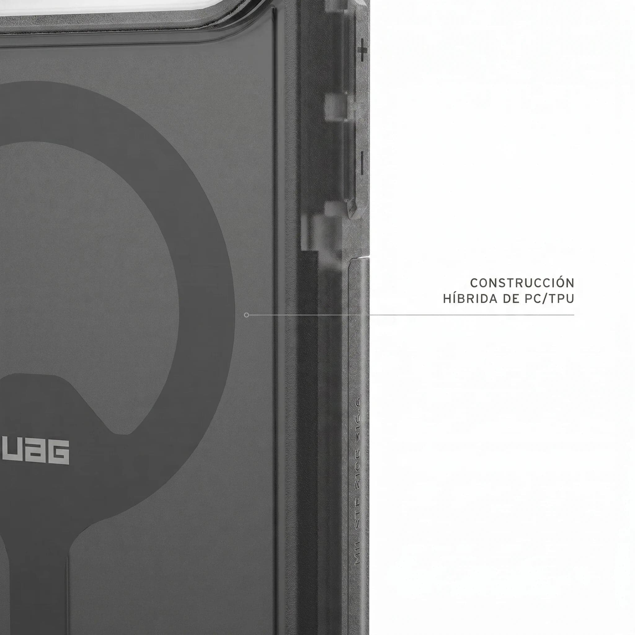 Case UAG Trooper iPhone 17 Pro Max (MagSafe) - Ash