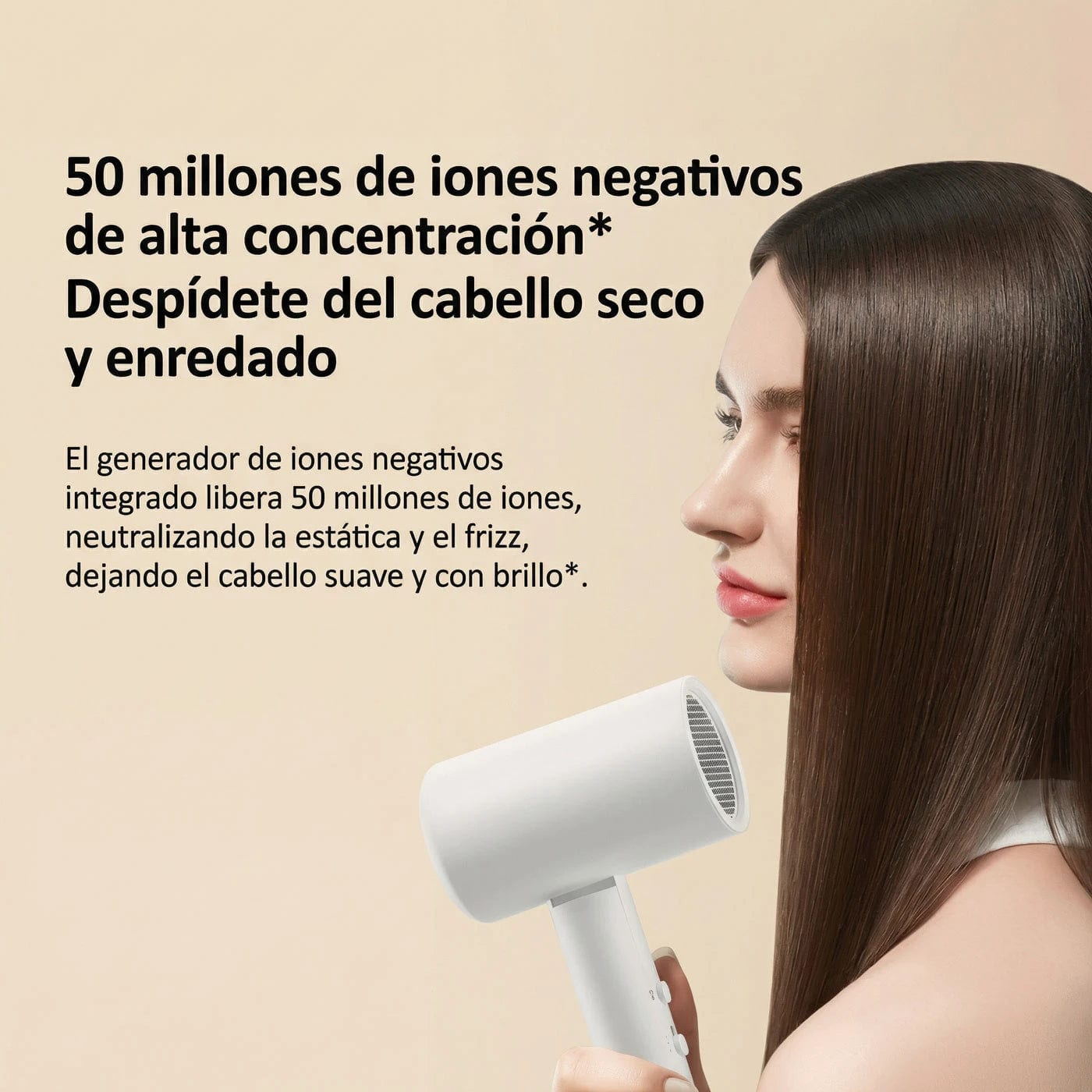 Xiaomi Compact Hair Dryer H101 - secadora de cabello compacta 1600W - White