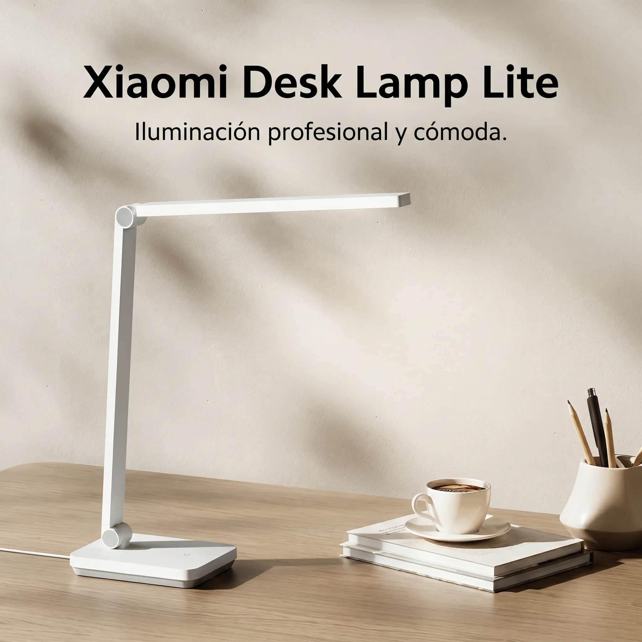 Xiaomi Desk Lamp Lite - lámpara de escritorio con luz cómoda