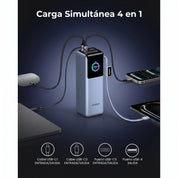 UGREEN Nexode 25000mAh 200W - power bank con cable integrado