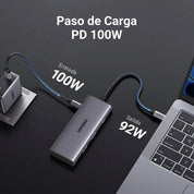 UGREEN CM498 - hub USB-C 7 en 1 HDMI 4K 60Hz