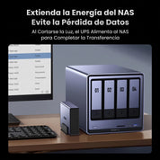 UGREEN US3000 UPS DC 120W - Sistema de Alimentación Ininterrumpida para NAS
