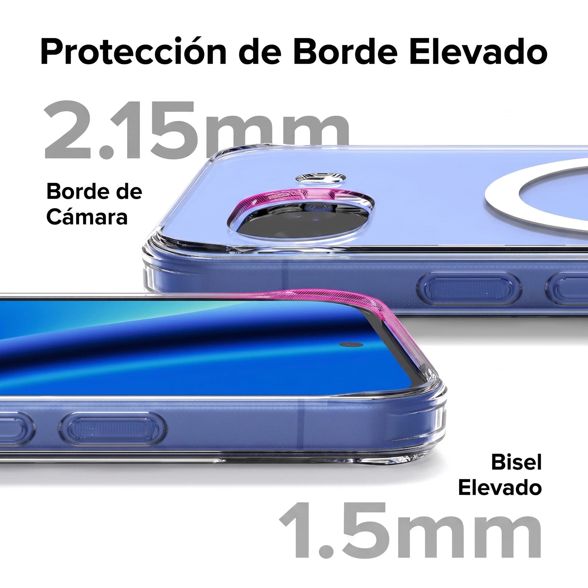 Case Ringke Fusion Magnetic Transparente para Google Pixel 10a