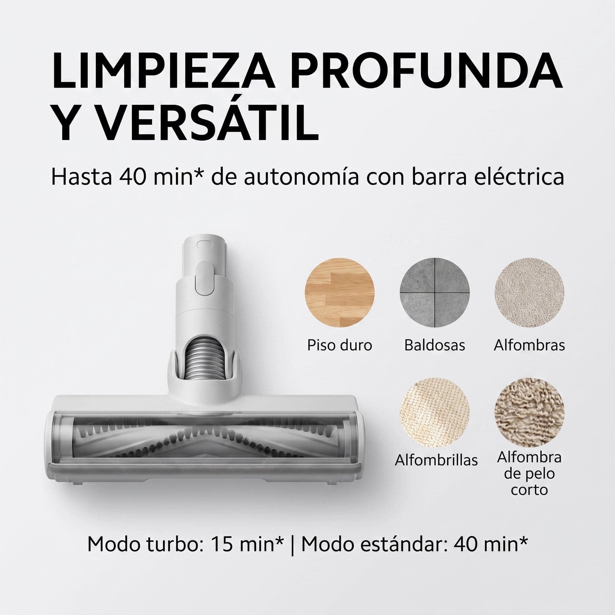 Xiaomi Vacuum Cleaner G20 Lite - Aspiradora Inalámbrica Con Succión De 18000Pa