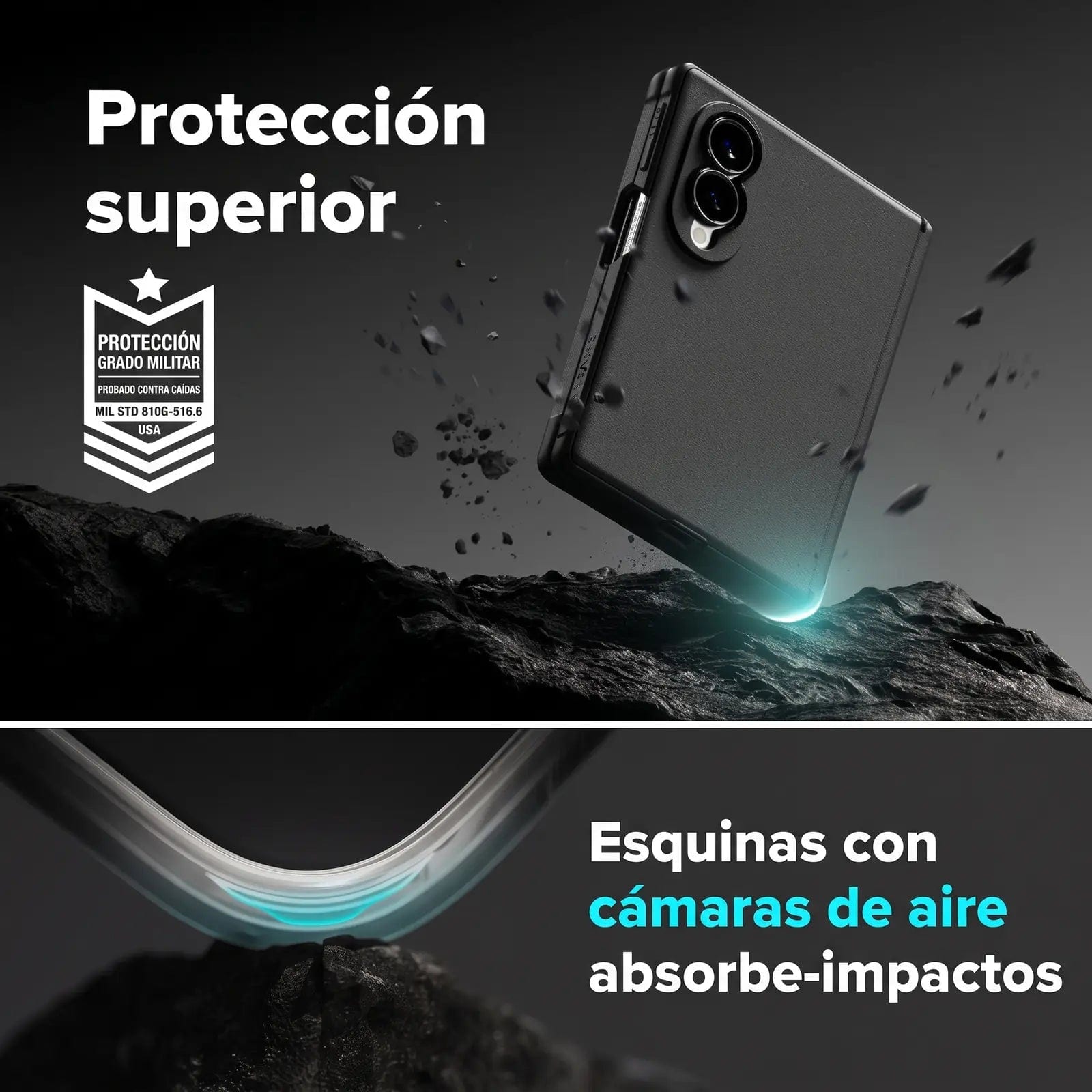 Case Ringke Onyx Flap Magnetic Galaxy Z Fold 8 con MagSafe
