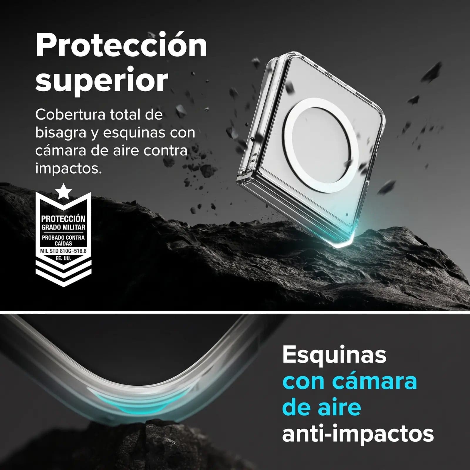 Case Galaxy Z Flip 8 Ringke Fusion Flap Magnetic con MagSafe