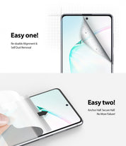 Mica de goma Dual Easy Wing Galaxy Note 10 Lite (Contiene 2 und) - Ringke - Protector de pantalla7 - 4 - 8 / MRDEWGN10LDastore