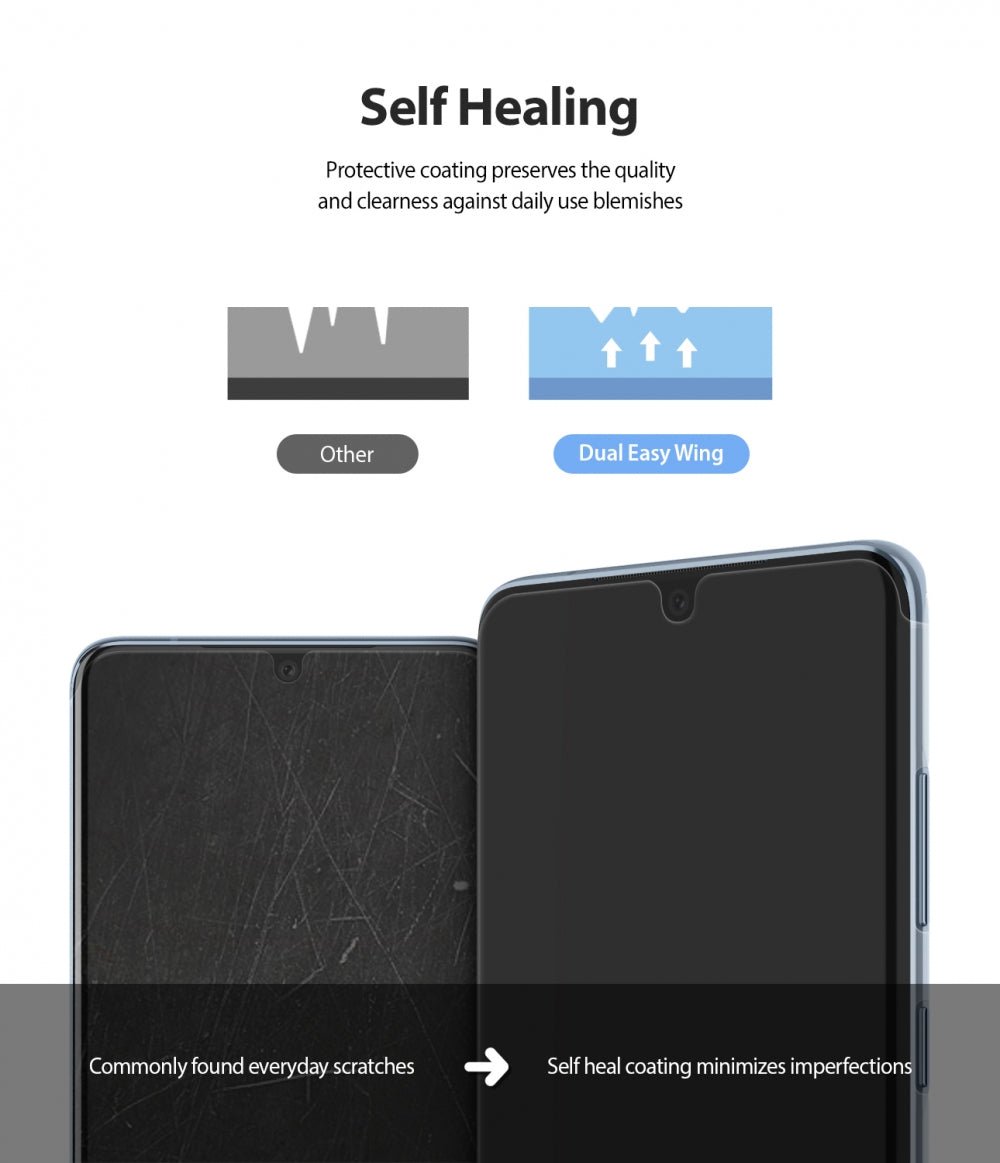 Mica de goma Dual Easy Wing Galaxy S20 Plus (Contiene 2 und) - Ringke - Protector de pantalla7 - 4 - 6 / MRDEWGS20PDastore