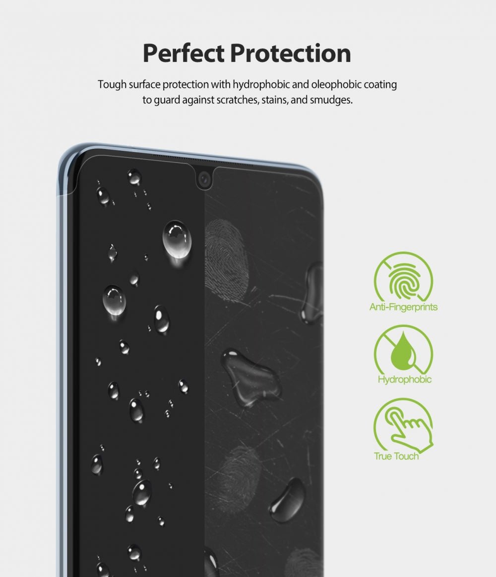 Mica de goma Dual Easy Wing Galaxy S20 Plus (Contiene 2 und) - Ringke - Protector de pantalla7 - 4 - 6 / MRDEWGS20PDastore