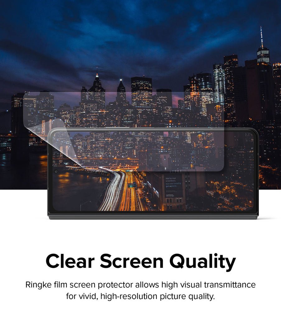 Mica de goma Galaxy Z Fold 4 (Exterior + Interior) - Ringke - Protector de pantalla7 - 4 - 2 / MRIDFCSPGZFOLD4Dastore