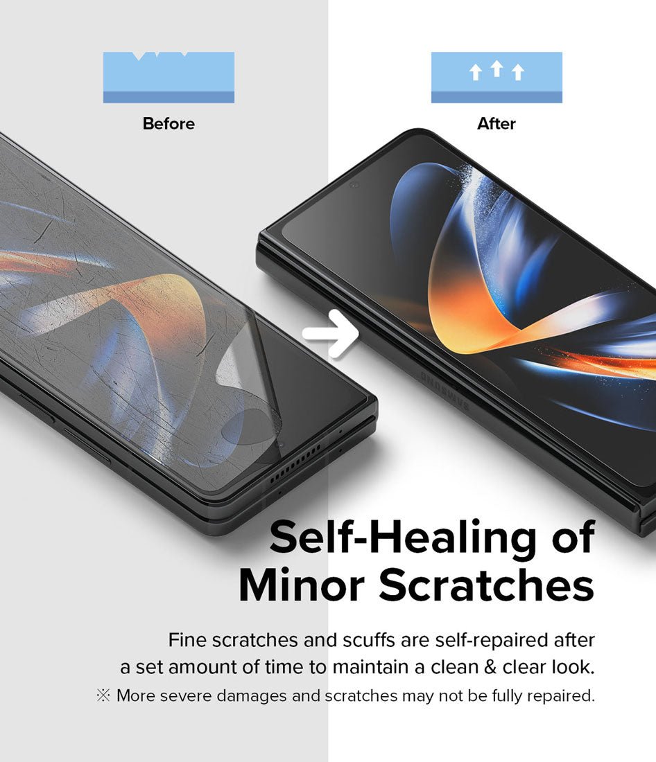 Mica de goma Galaxy Z Fold 4 (Exterior + Interior) - Ringke - Protector de pantalla7 - 4 - 2 / MRIDFCSPGZFOLD4Dastore