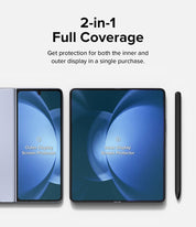 Mica de goma Galaxy Z Fold 5 (Exterior + Interior) - Ringke - Protector de pantalla7 - 4 - 4 / MRIDFCSPGZFOLD5Dastore