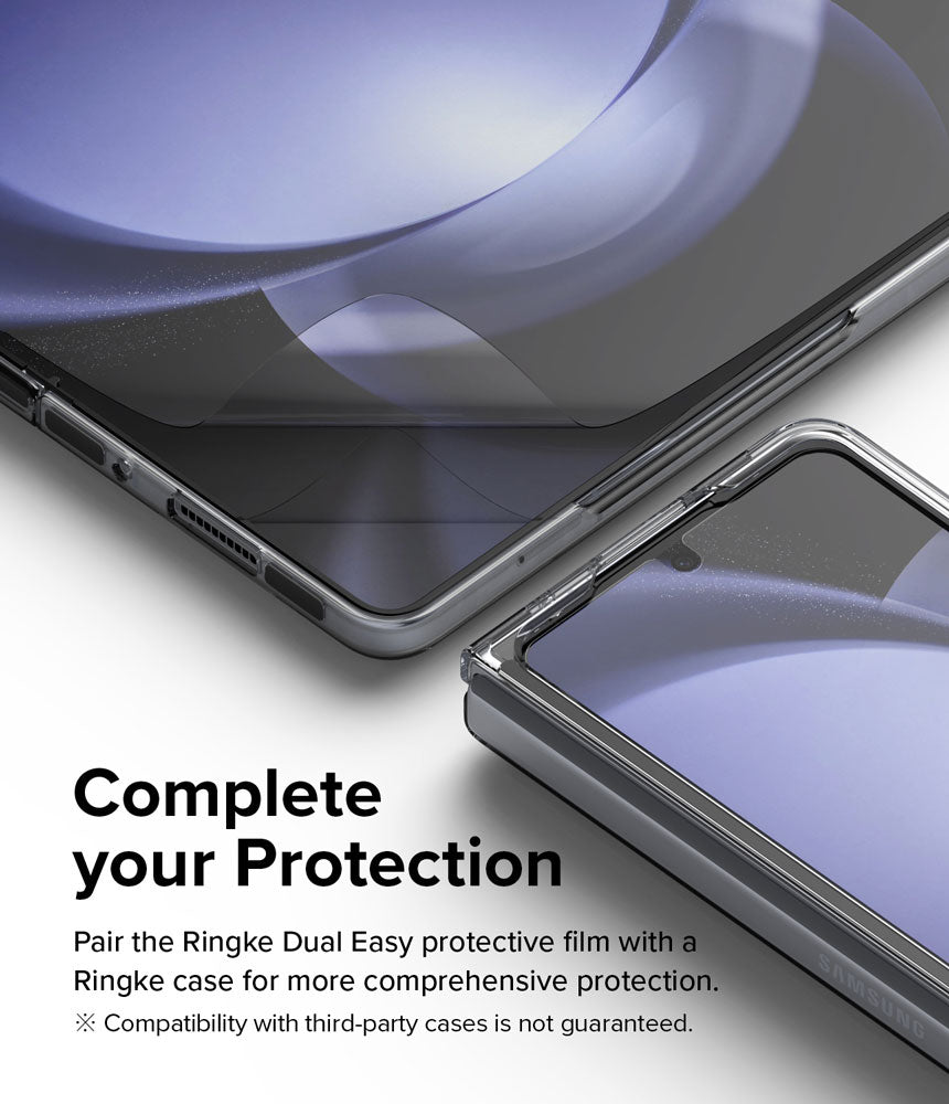 Mica de goma Galaxy Z Fold 5 (Exterior + Interior) - Ringke - Protector de pantalla7 - 4 - 4 / MRIDFCSPGZFOLD5Dastore