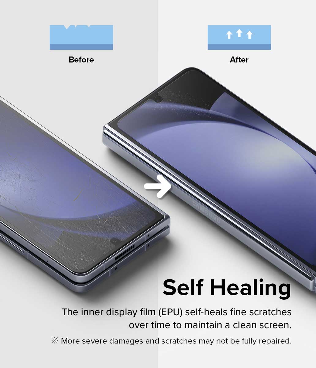 Mica de goma Galaxy Z Fold 5 (Exterior + Interior) - Ringke - Protector de pantalla7 - 4 - 4 / MRIDFCSPGZFOLD5Dastore