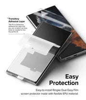 Mica de goma Ringke Dual easy film Galaxy S22 Ultra (Contiene 2 und) - Ringke - Protector de pantalla7 - 8 - 6 / GREFFGS22UDastore