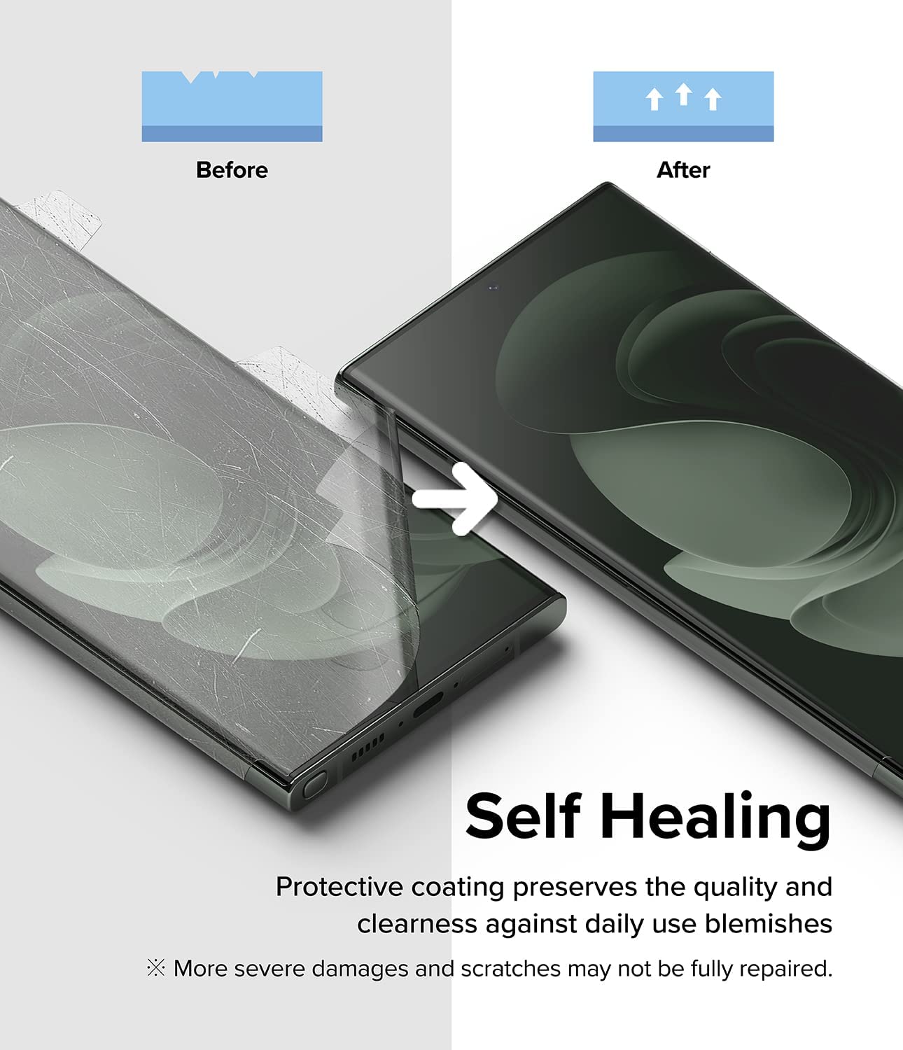 Mica de goma Ringke Dual Easy Wing Galaxy S23 Ultra (2 unidades) - Ringke - Protector de pantalla7 - 5 - 5 / GRDEWGS23UDastore
