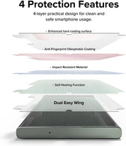 Mica de goma Ringke Dual Easy Wing Galaxy S23 Ultra (2 unidades) - Ringke - Protector de pantalla7 - 5 - 5 / GRDEWGS23UDastore