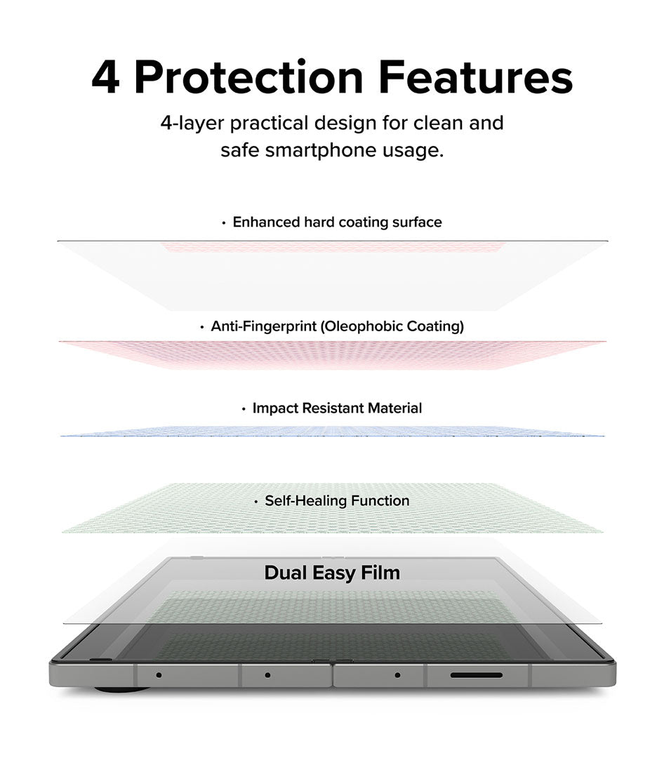 Mica de goma Ringke Galaxy Z Fold6 (Contiene 2 Unidades) - Ringke - Protector de pantalla7 - 3 - 6 / MDGRGZFOLD6C2Dastore