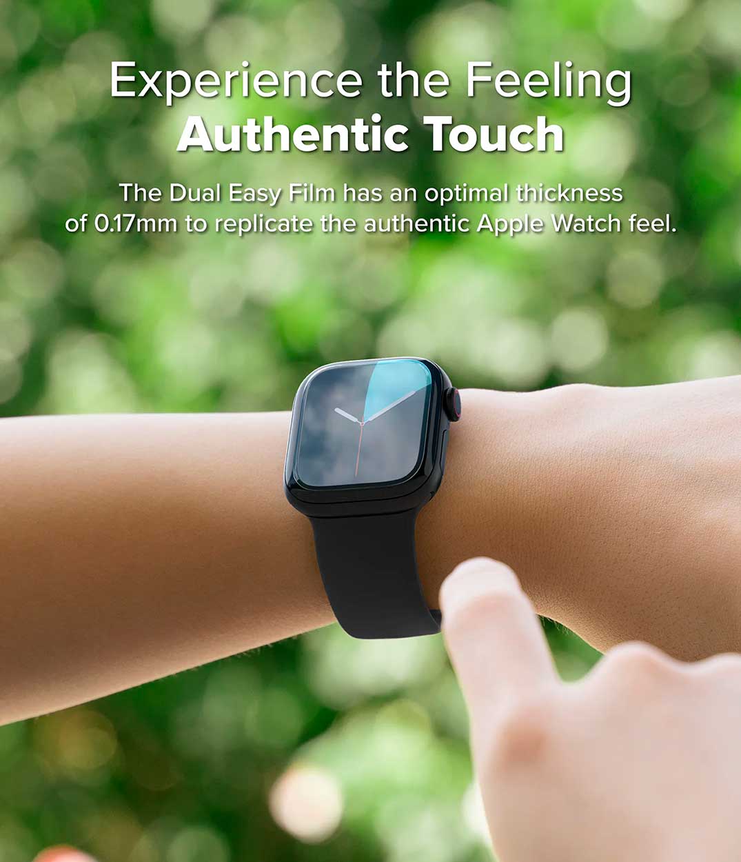 Mica Ringke Dual Easy Film Apple Watch 42mm Serie 10 (3 UND) - Ringke - Protector de pantalla6 - 2 - 3 / MRDEFAWS10 - 42MMDastore
