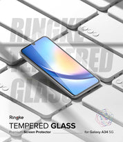 Mica Vidrio Ringke Galaxy A34 5G (instalador) - Ringke - Protector de pantalla/ MRGA34Dastore