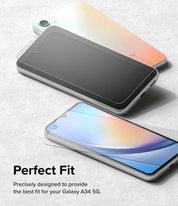 Mica Vidrio Ringke Galaxy A34 5G (instalador) - Ringke - Protector de pantalla/ MRGA34Dastore