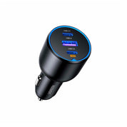 Cargador para auto UGREEN 130W 2×USB-C + 1×USB-A (EC705 / 35025)