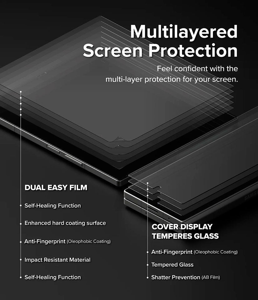 Pack Protector de pantalla Ringke 3 en 1 Galaxy Z Fold6 - Ringke - Protector de pantalla7 - 6 - 4 / PPPR31GZFOLD6Dastore
