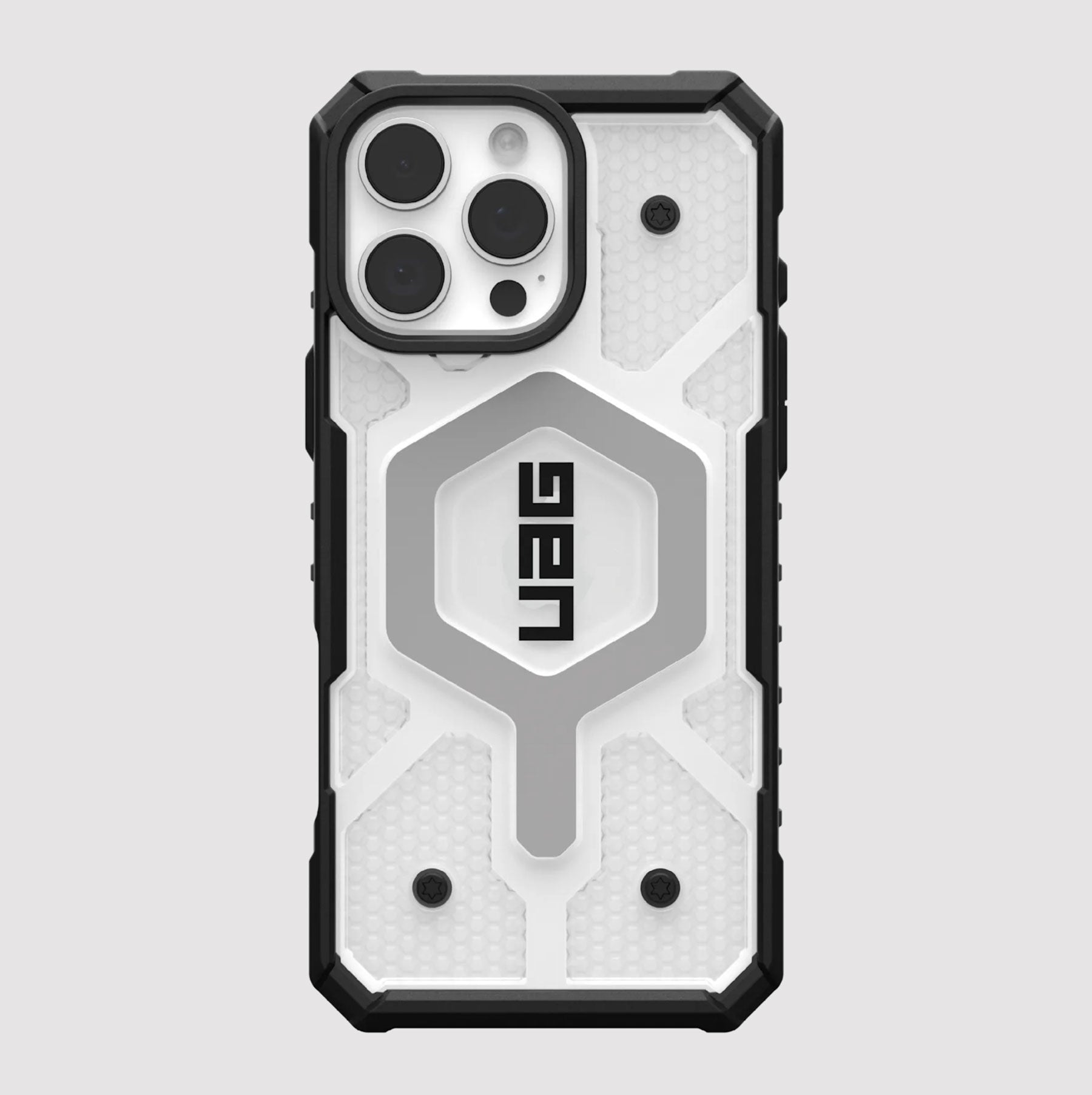 Case UAG Pathfinder Clear iPhone 16 Pro Max (MagSafe) - Ice