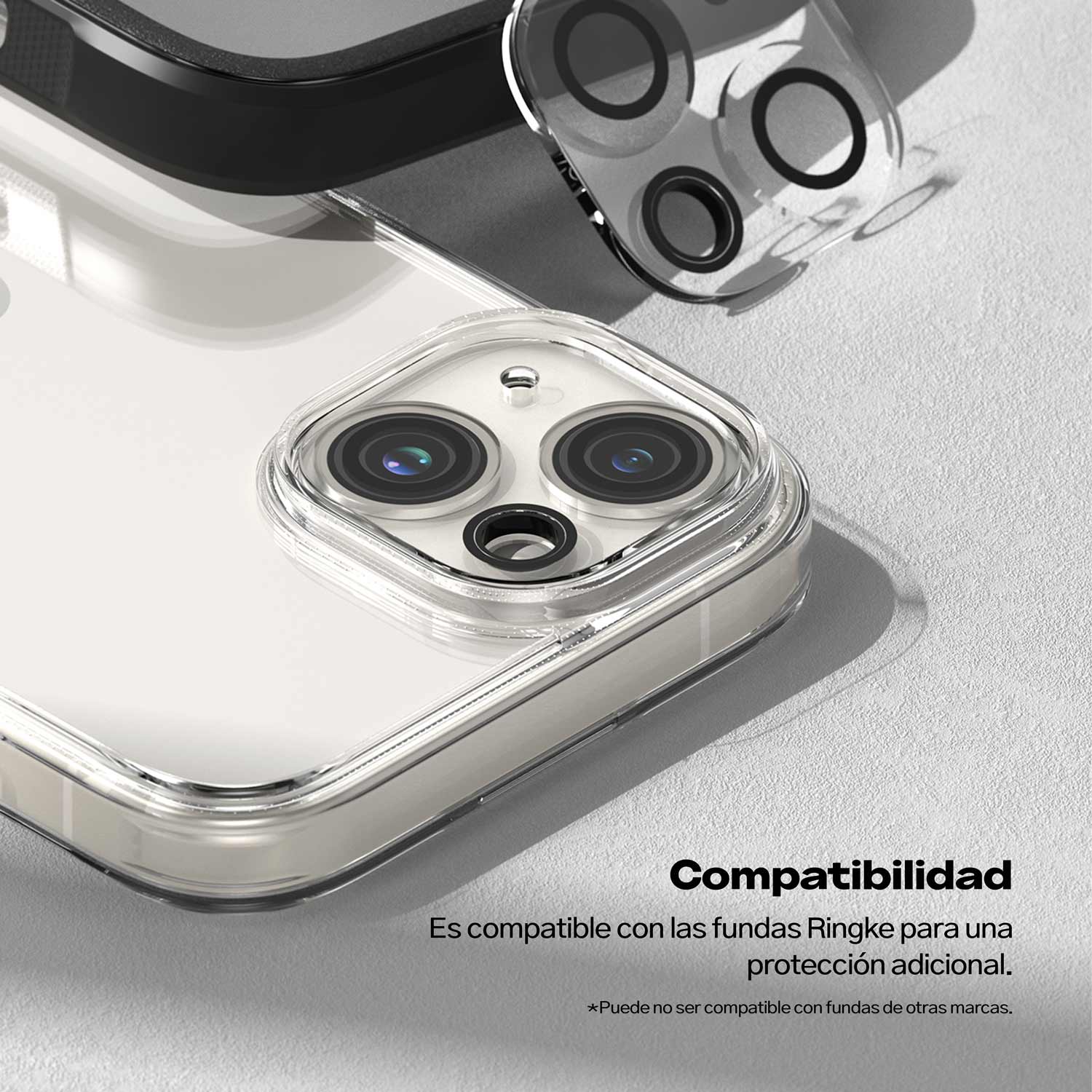 Protector de Cámara Ringke Full Cover Glass iPhone 15 / 15 Plus (2 und) - Ringke - Protector de cámara6 - 3 - 9 / PLRFCGIPH15PLDastore