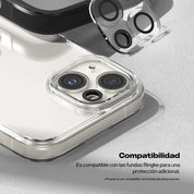 Protector de Cámara Ringke Full Cover Glass iPhone 15 / 15 Plus (2 und) - Ringke - Protector de cámara6 - 3 - 9 / PLRFCGIPH15PLDastore