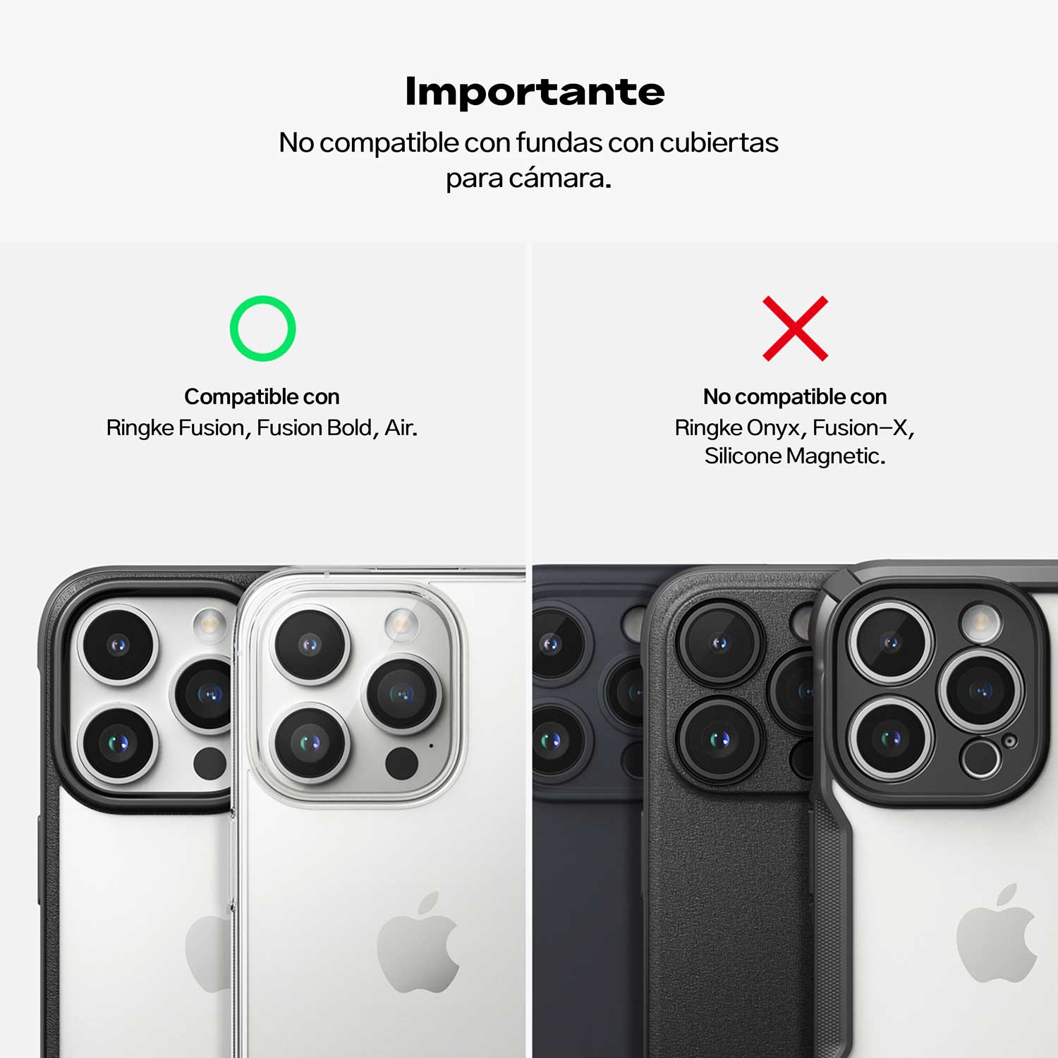 Protector de Cámara Ringke Full Cover Glass iPhone 15 Pro Max (2 und) - Ringke - Protector de cámara5 - 8 - 2 / PLRFCGIPH15PMDastore