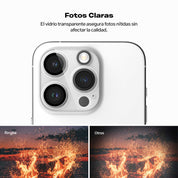 Protector de Cámara Ringke Full Cover Glass iPhone 15 Pro Max (2 und) - Ringke - Protector de cámara5 - 8 - 2 / PLRFCGIPH15PMDastore
