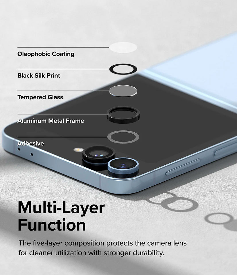 Protector de Cámara Ringke Lens Frame Galaxy Z Flip6 (Contiene 2 Unidades) - Ringke - Protector de Lente Smartphone6 - 1 - 8 / PCRLFGZFLIP6C2UDastore