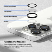 Protector de Cámara Ringke Lens Frame iPhone 14 Pro / iPhone 14 Pro Max - Ringke - Protector de cámara6 - 1 - 1 / GRCLFIPH14PM - BDastore