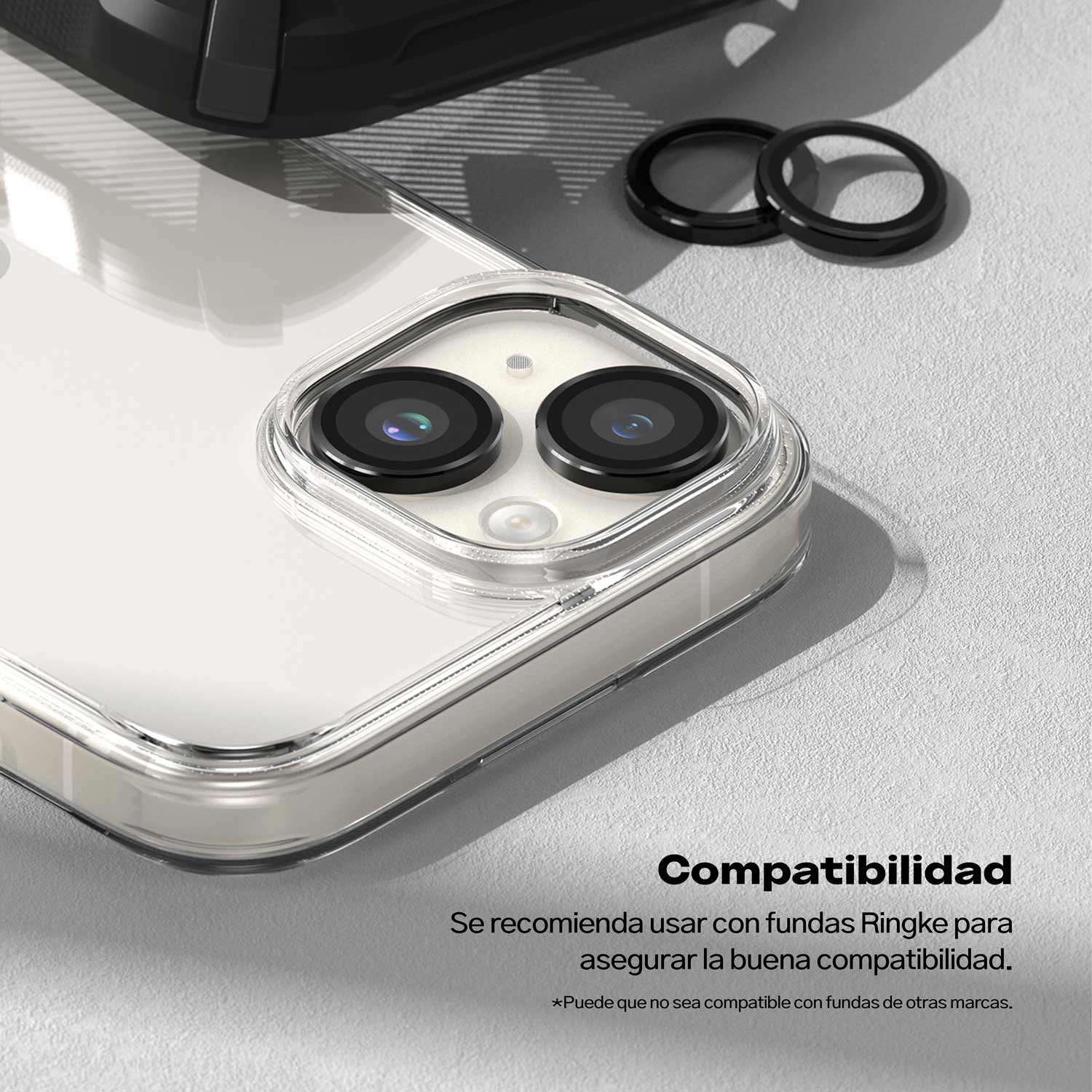 Protector de Cámara Ringke Lens Frame iPhone 15 / 15 Plus (instalador) - Ringke - Protector de cámara11 - 1 - 2 / PCRCLIPH15 - BCKDastore
