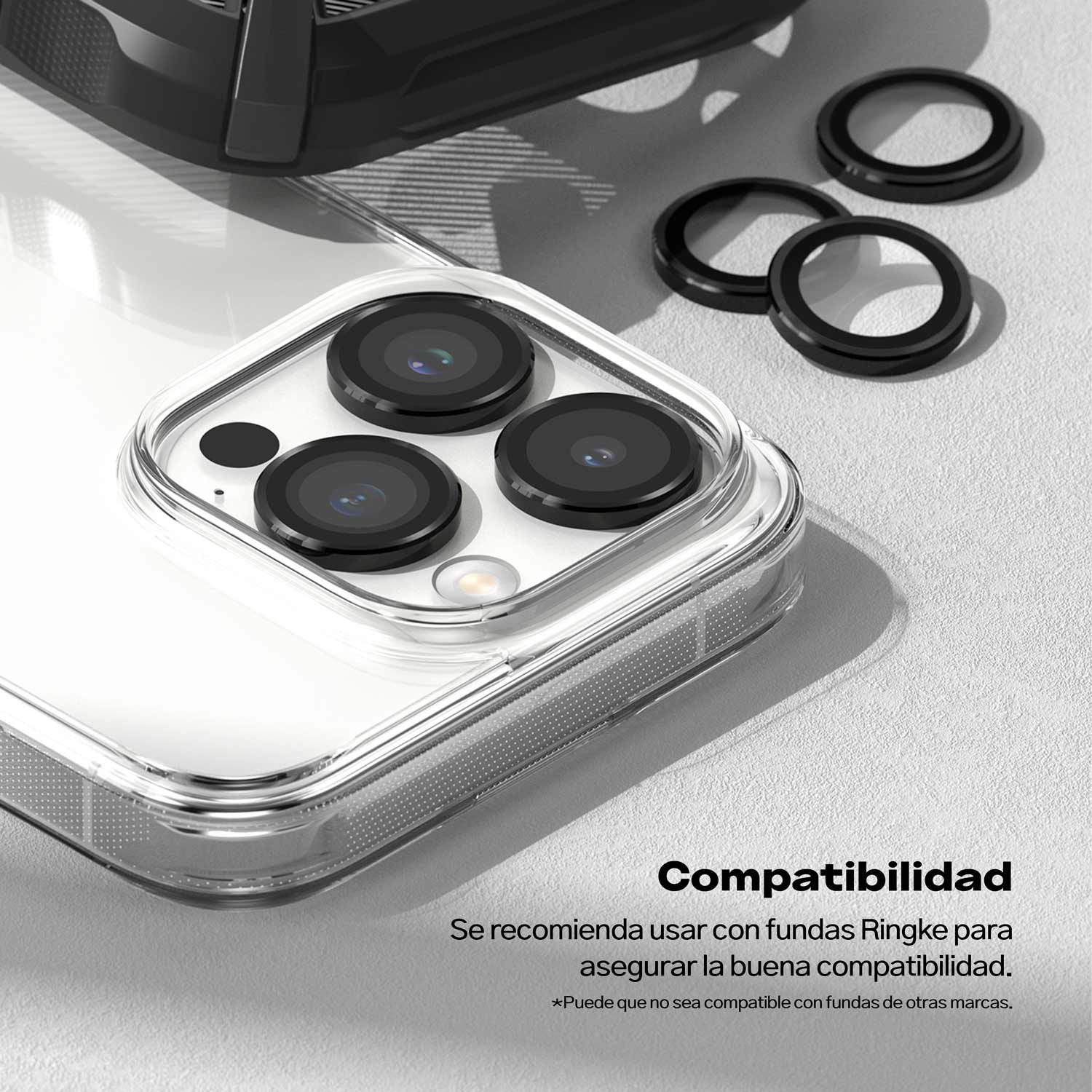 Protector de Cámara Ringke Lens Frame iPhone 15 Pro Max (instalador) - Ringke - Protector de cámara6 - 3 - 3 / PCRCLIPH15PM - BCKDastore
