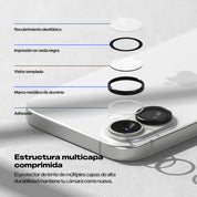 Protector de Cámara Ringke Lens Frame iPhone 16 Plus / iPhone 16 (instalador) - Ringke - Protector de cámara5 - 8 - 9 / PCRCLIPH16 - BCKDastore
