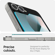 Protector de pantalla Spigen EZ FIT GLAS.tR Galaxy Z Flip6 / Z Flip 5 (Contiene 2 Unidades) - Spigen - Protector de pantalla7 - 3 - 2 / PSEZFITGLASGZF6Z52UDastore