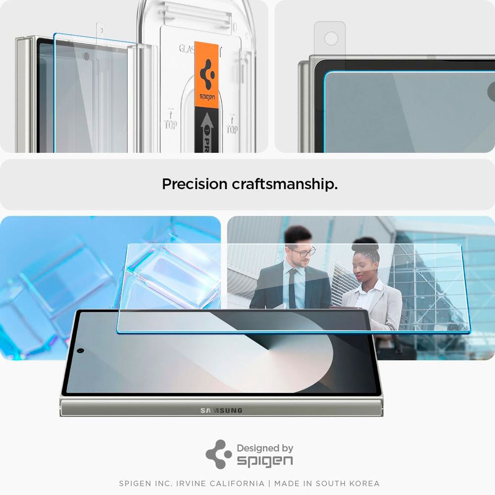 Protector de pantalla Spigen EZ FIT GLAS.tR Galaxy Z Fold6 (2 UND) - Spigen - Protector de pantalla7 - 5 - 6 / PSEZFITGLASGZF62UDastore