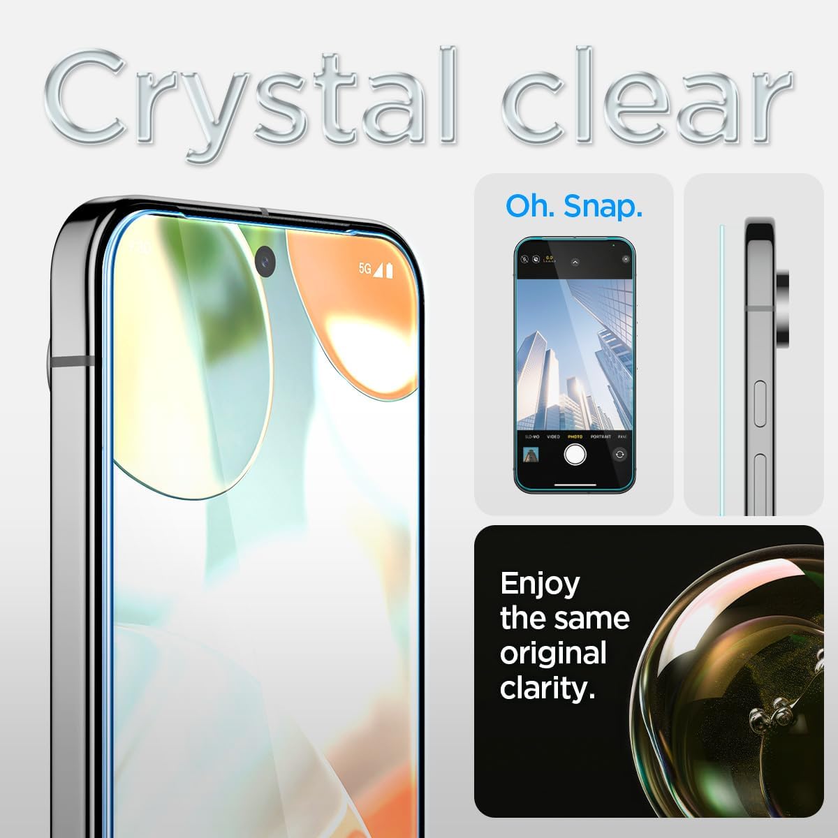 Protector de pantalla Spigen EZ FIT GLAS.tR Pixel 9 / 9 Pro (2 UND) - Spigen - Protector de pantalla7 - 2 - 7 / PSEZFITGLASPX9PDastore