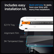 Protector de pantalla Spigen EZ FIT GLAS.tR S.P. iPhone 15 Pro Max (2 UND) - Spigen - Protector de pantalla7 - 8 - 4 / PPSEFIPH15PM2UDastore